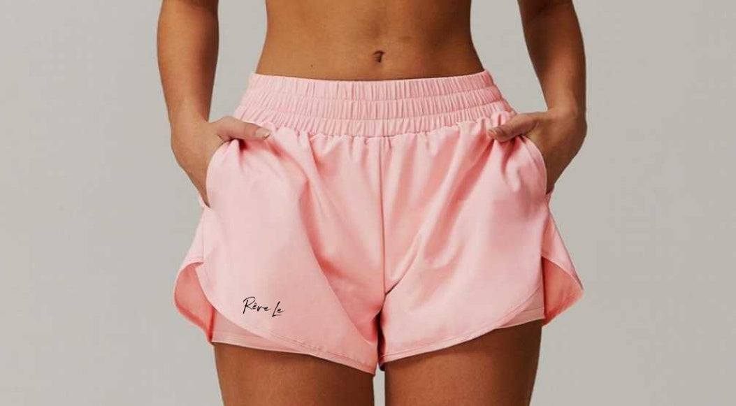 (Pre-Order) SS25 Signature Collection Double Layered Shorts Sapphire Blue