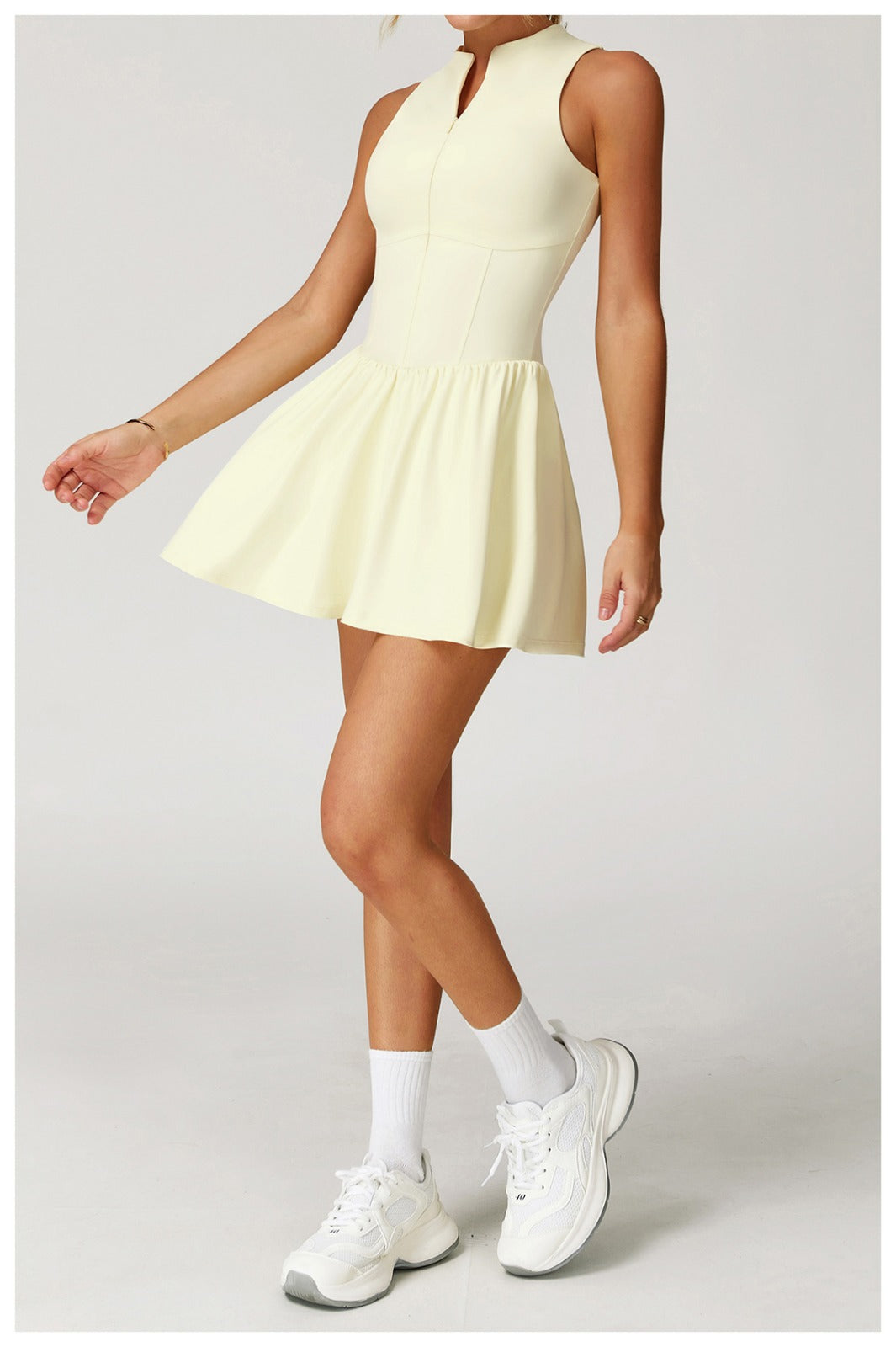 SS25 Signature Panelled Tennis Tournament (With Skorts)