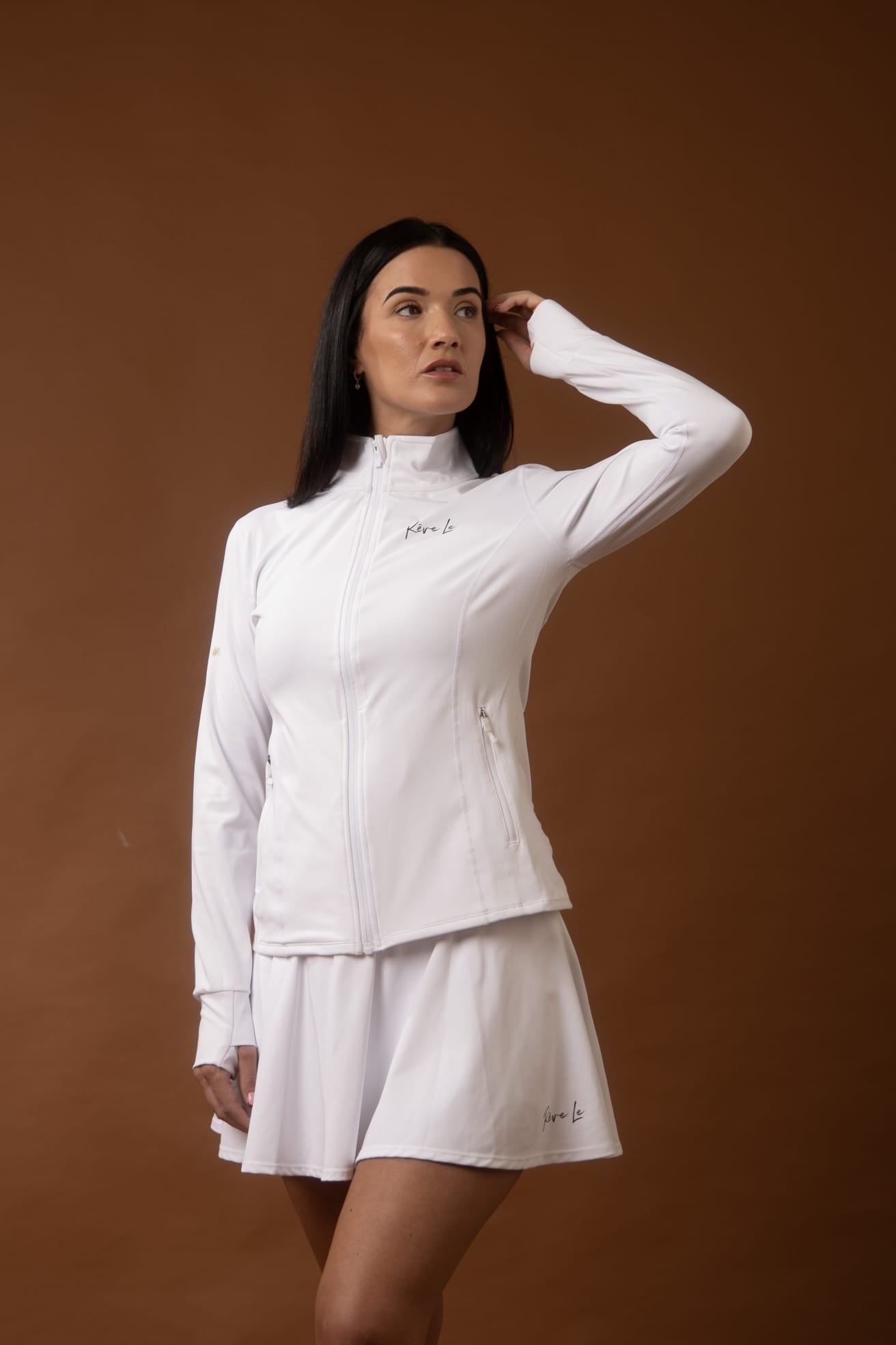 Signature Tennis Zip Top